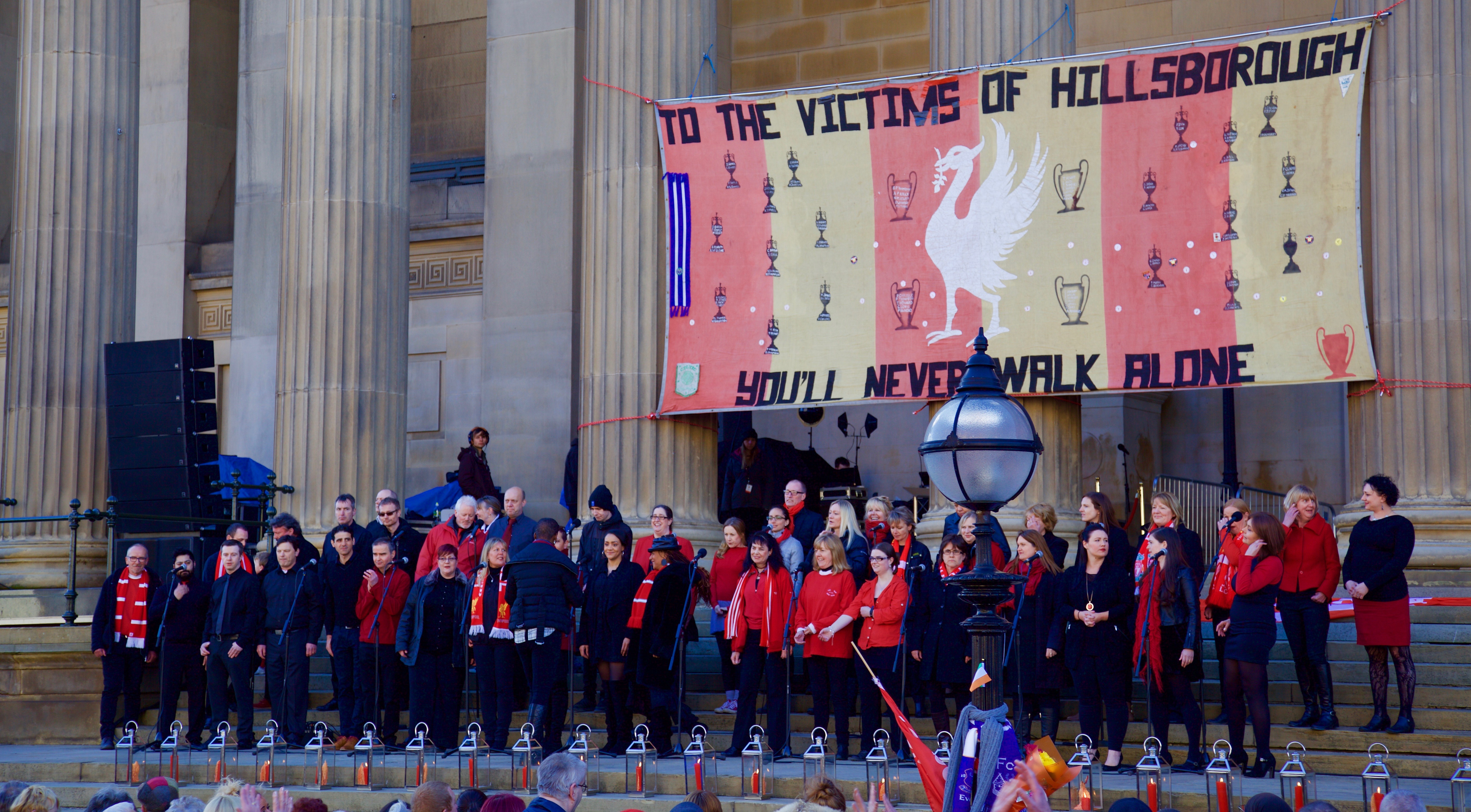 Hillsborough Commemorative Event, St George's Hall 27th April 2016 - The Guide Liverpool. Pictures Mark Kaye