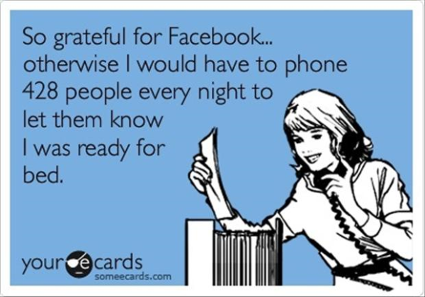 facebook addict ecard