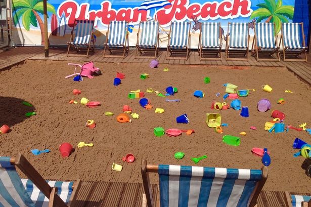 Urban Beach - Picture Liverpool Echo