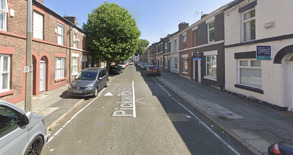 Pickwick Street, Liverpool 8, Toxteth - Street view. Credit: Google Maps