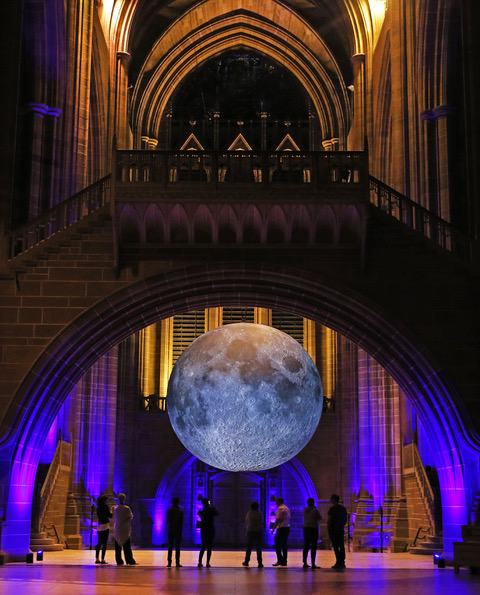 Watch as we unveil the Museum of the Moon at Liverpool ...