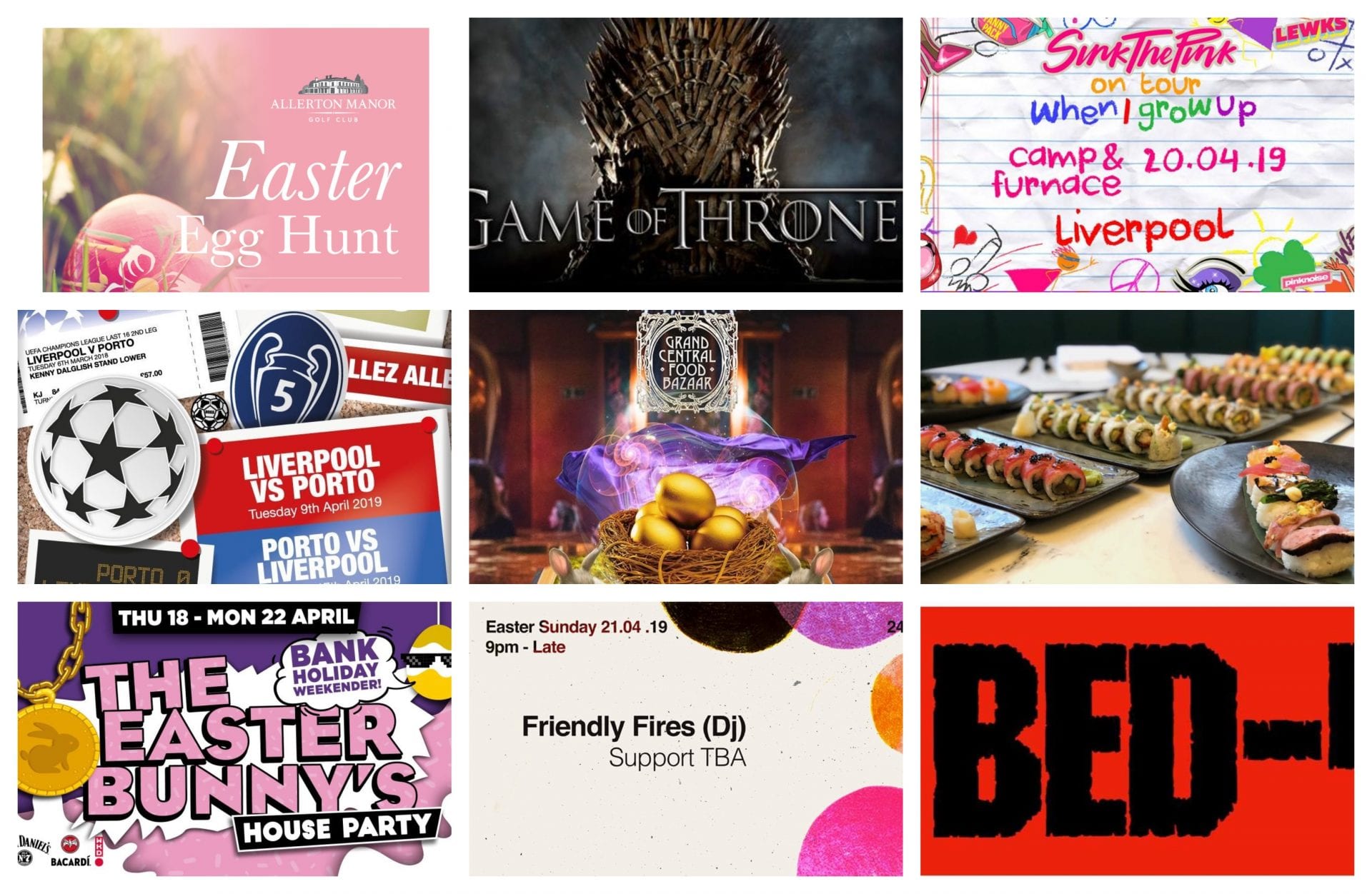 What’s on this week in Liverpool 15th – 22nd April 2019