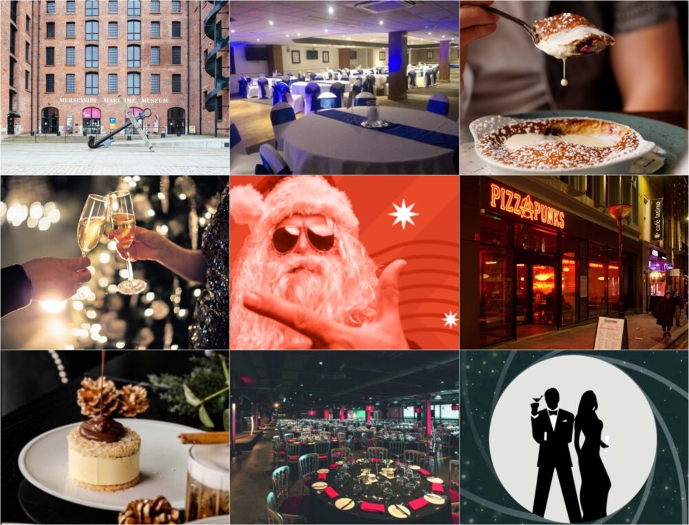 Christmas Parties in Liverpool you can book right now