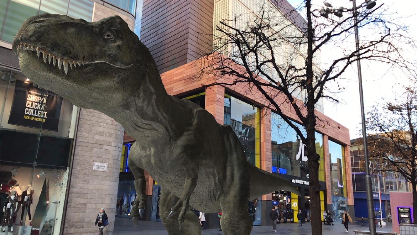 You could go on a dinosaur hunt at Liverpool ONE with Children’s TV Dino expert, Andy Day