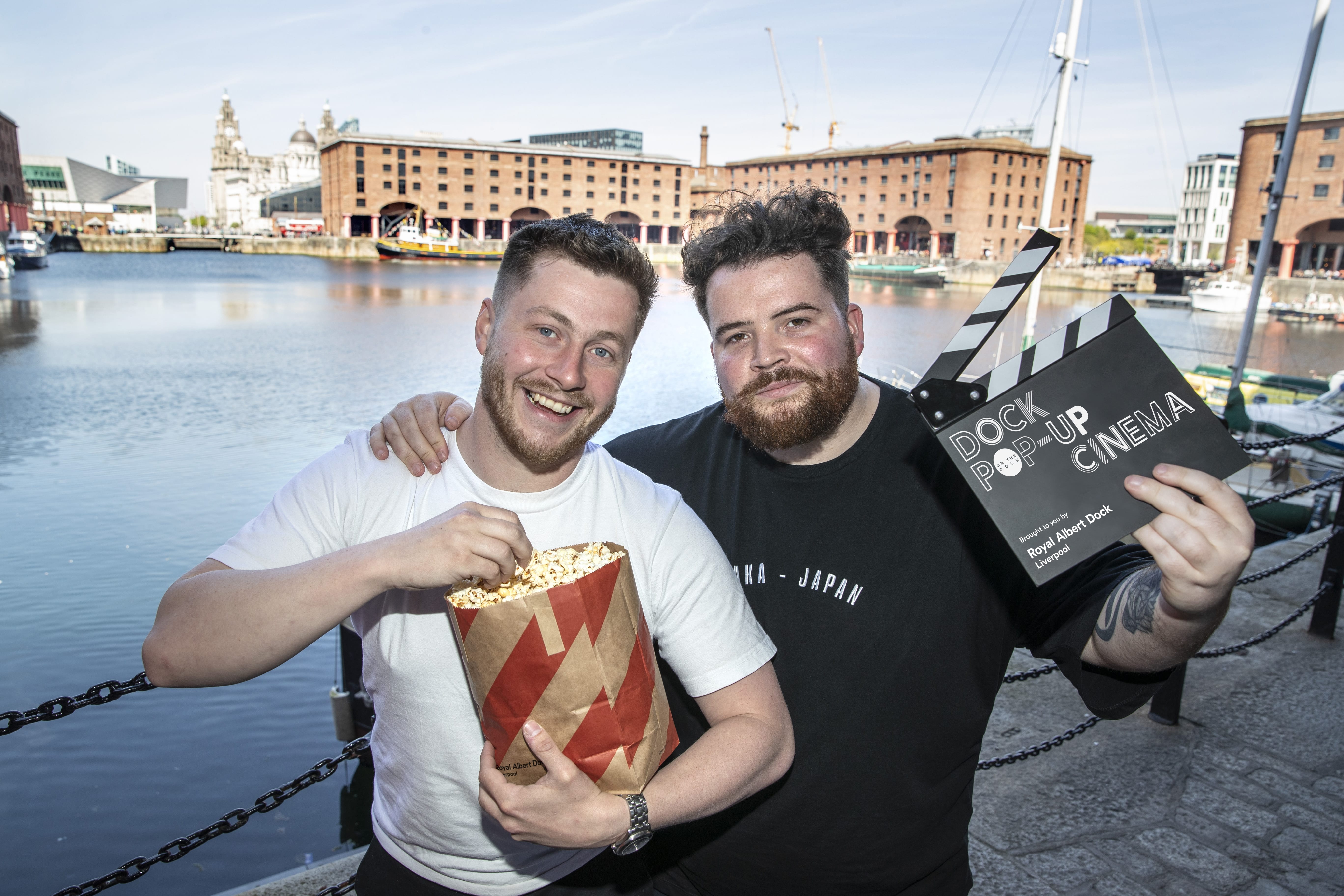 There’s a floating pop-up cinema launching at Royal Albert Dock Liverpool for an exciting Summer on the Dock
