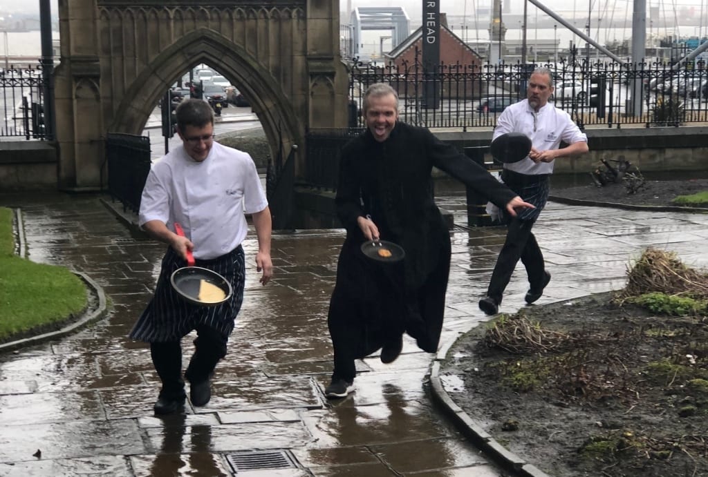 Top Liverpool chefs to battle it out for annual Pancake Day race
