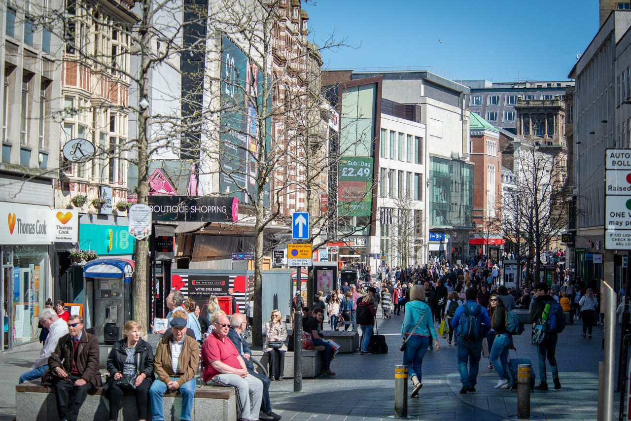Footfall is up on Liverpool’s high street for a consecutive third year