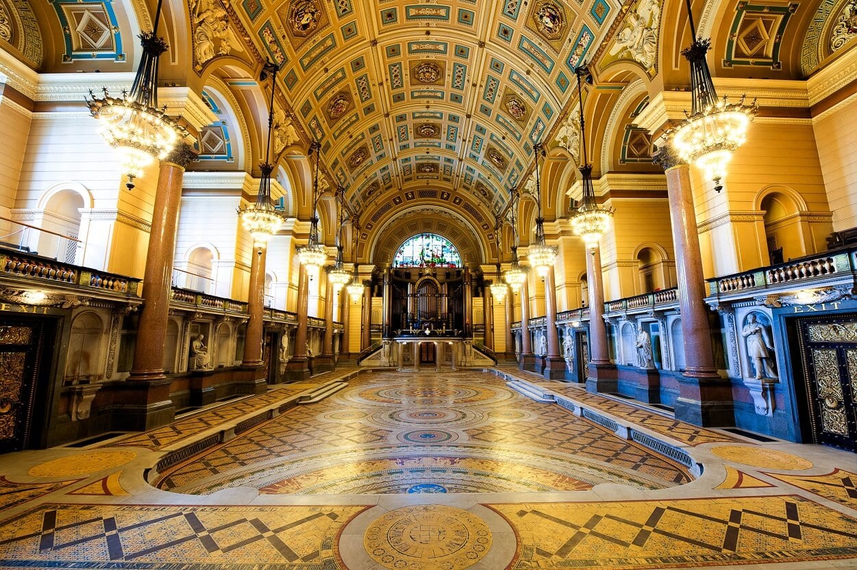 St. George’s Hall is unveiling its beautiful Minton Floor again and you can help celebrate