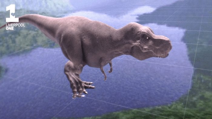 Watch as we go behind the scenes of Liverpool ONE’s incredible Dinosaurs Unleashed App