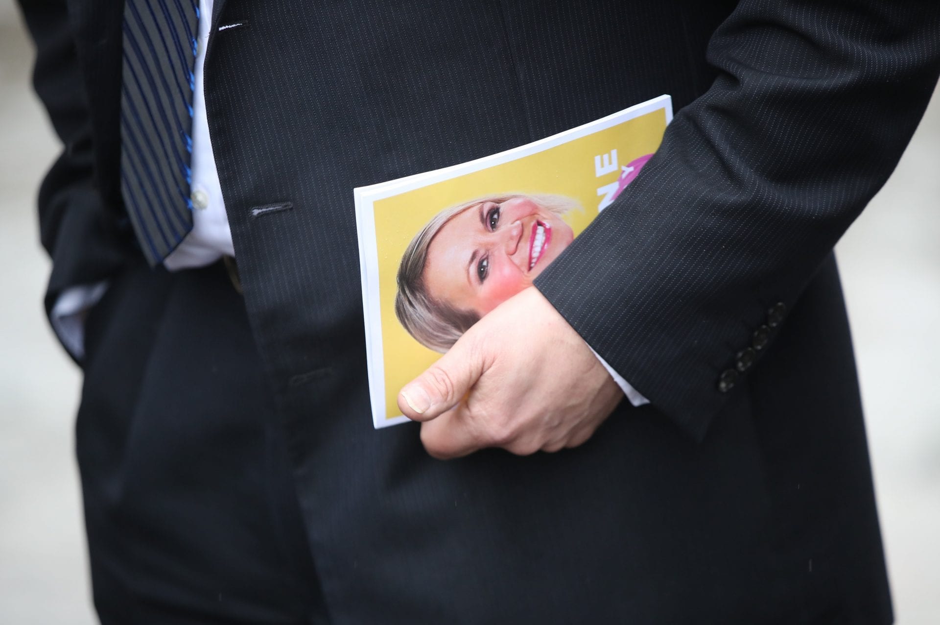 There was a memorial for Dianne Oxberry today who ‘brought sunshine into our lives’