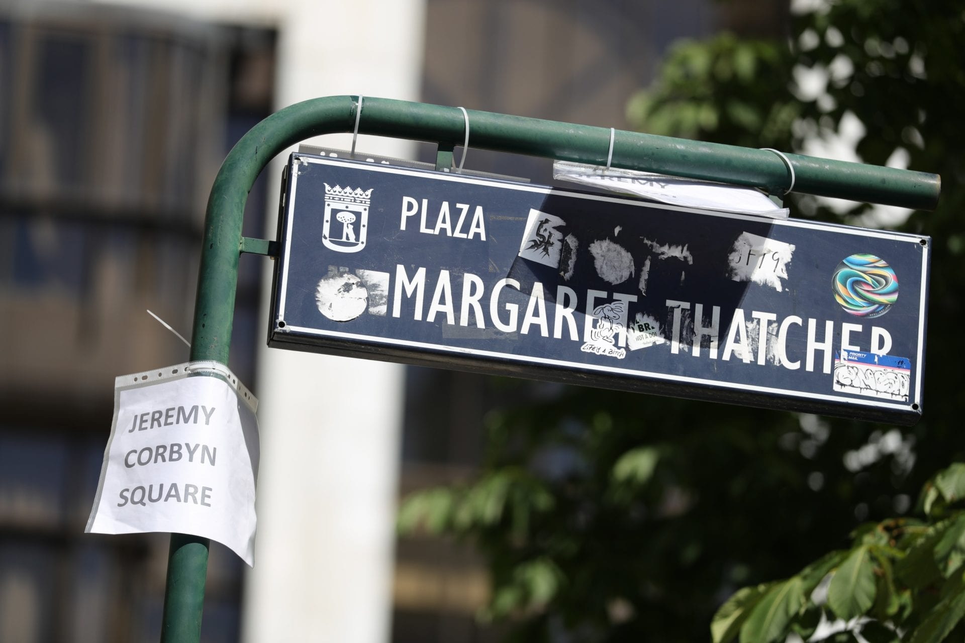 LFC fans have renamed Thatcher Square in Madrid after Jeremy Corbyn