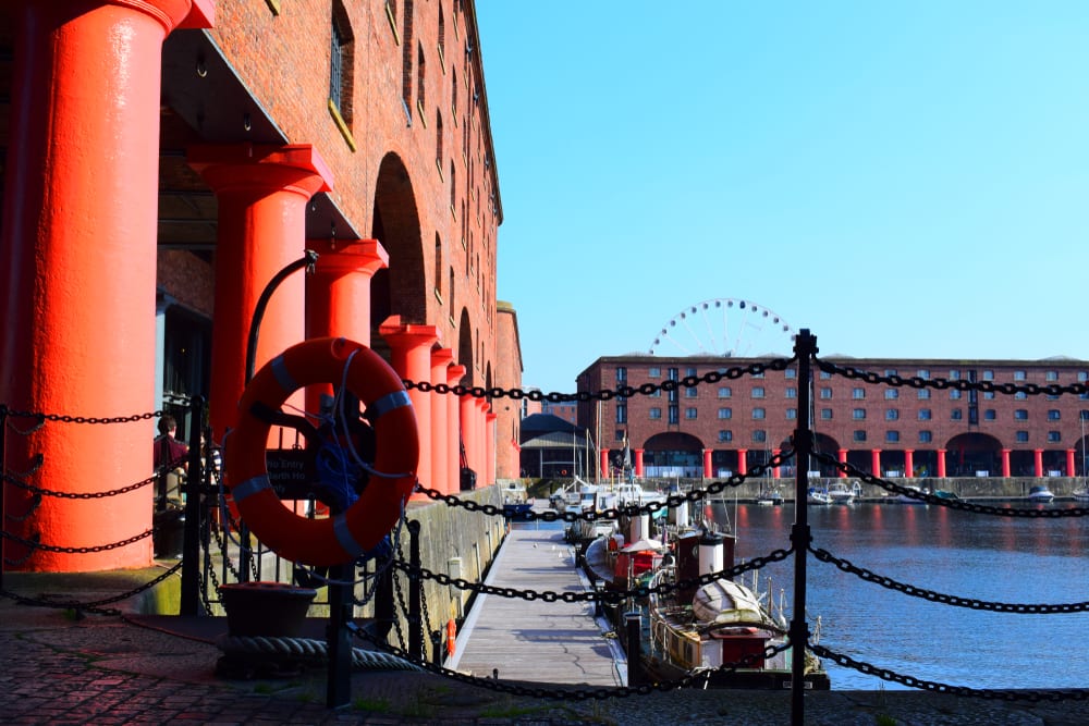 All this is happening at the Albert Dock in January 2019