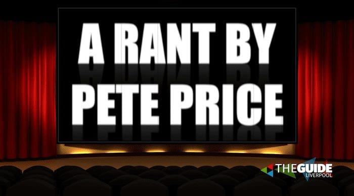 Guide Live: Pete has message for anyone who goes to the Cinema