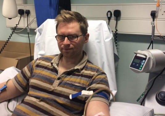 Hats off to Everton staff member donating blood stem cells…