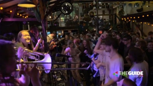 Meet Liverpool 10 piece funk band The Soul Rays…