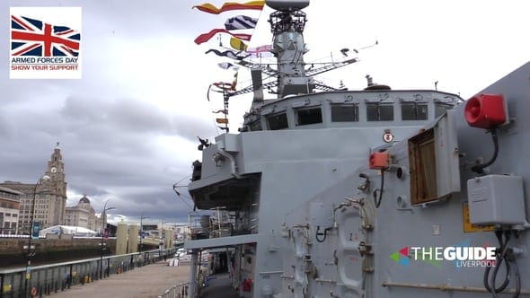 Watch as we take you on board HMS Iron Duke for Armed Forces Day