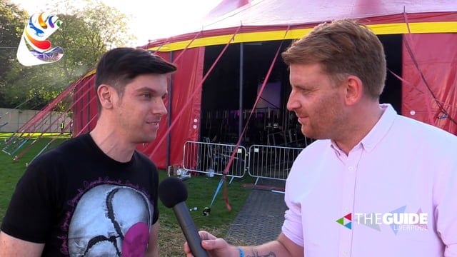 Anton Powers chats to us backstage at Reminisce