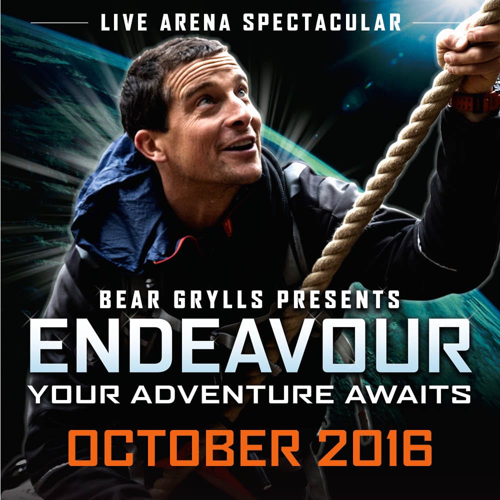 Bear Grylls brings his first ever arena tour to Liverpool and the Echo Arena…