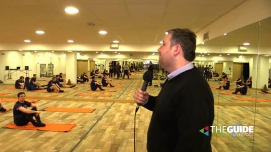 Impressionist Darren Farley supports 24 Hour Yoga for Sports Relief…