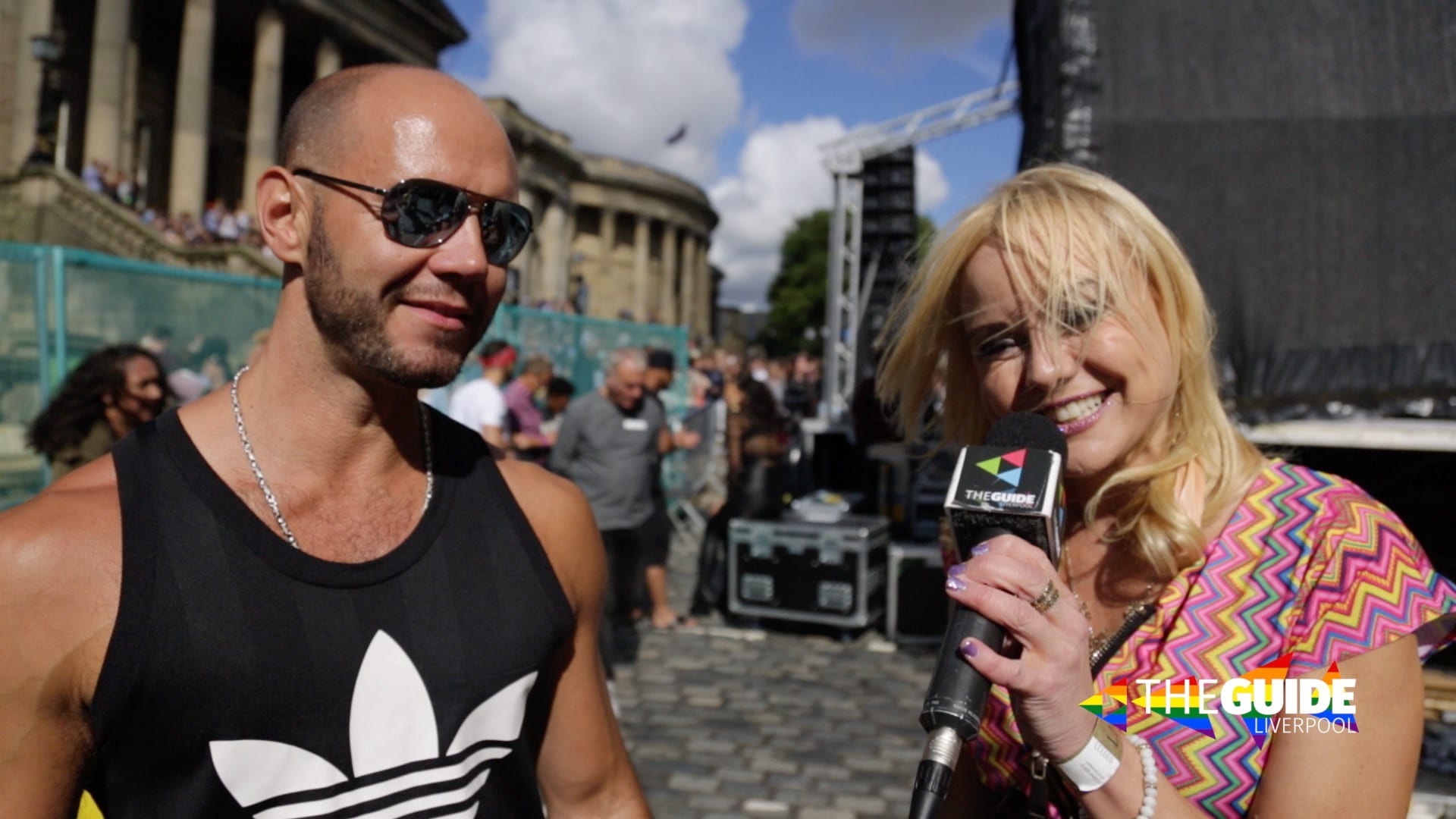 Liverpool Pride: Simmo catches up with Darren Suarez before his troop take to the stage