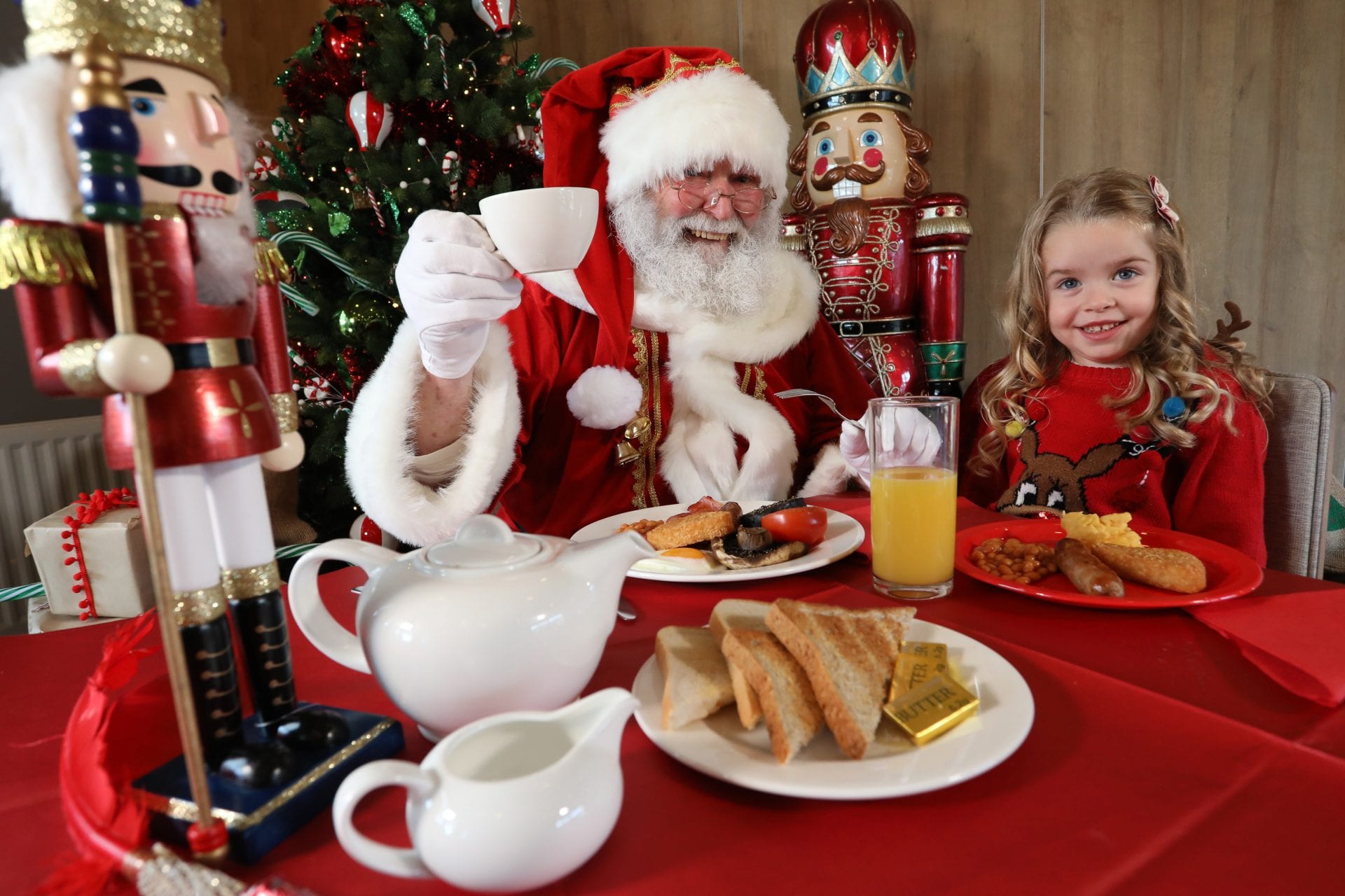 You can have breakfast with Santa at Dobbies in Speke this Christmas