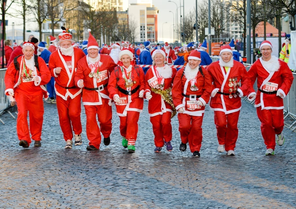 8 Reasons to take part in the Santa Dash this December