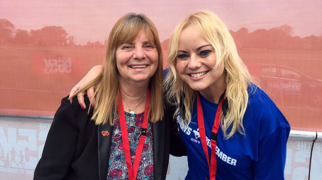 The Inspirational Margaret Aspinall spoke to us at Run for the 96