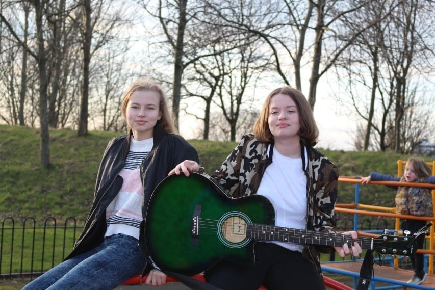 Check out this song by these local teenage sisters raising money for Whitechapel Liverpool