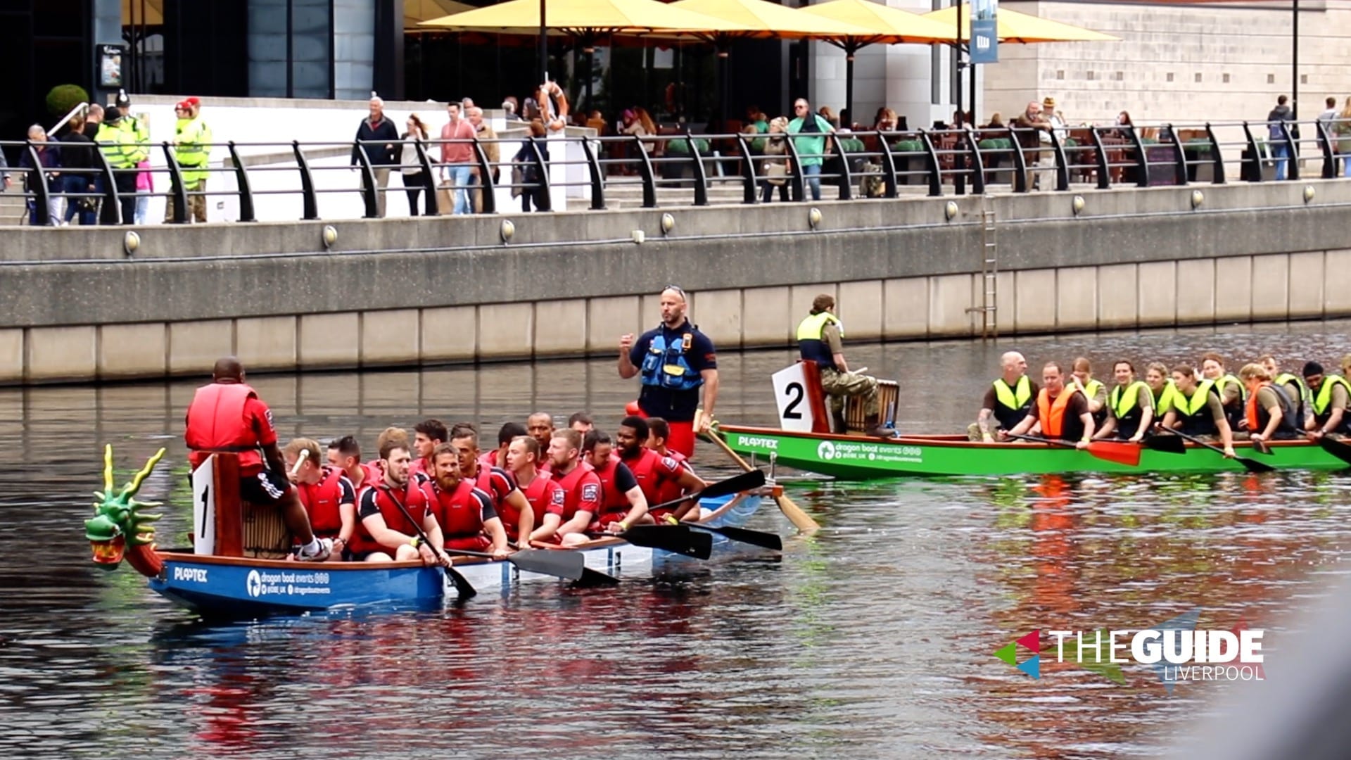 We find out about the Peel Ports Dragon Boat Races at Mersey River Fest
