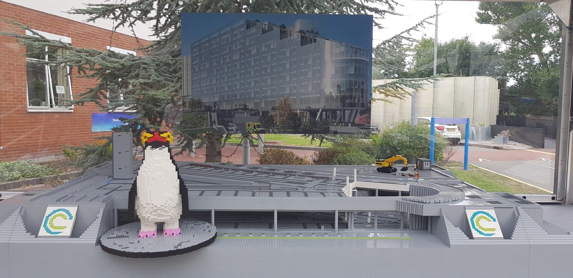 LEGO Brick Clatterbridge Hospital is to be unveiled at The Great Brick Adventure