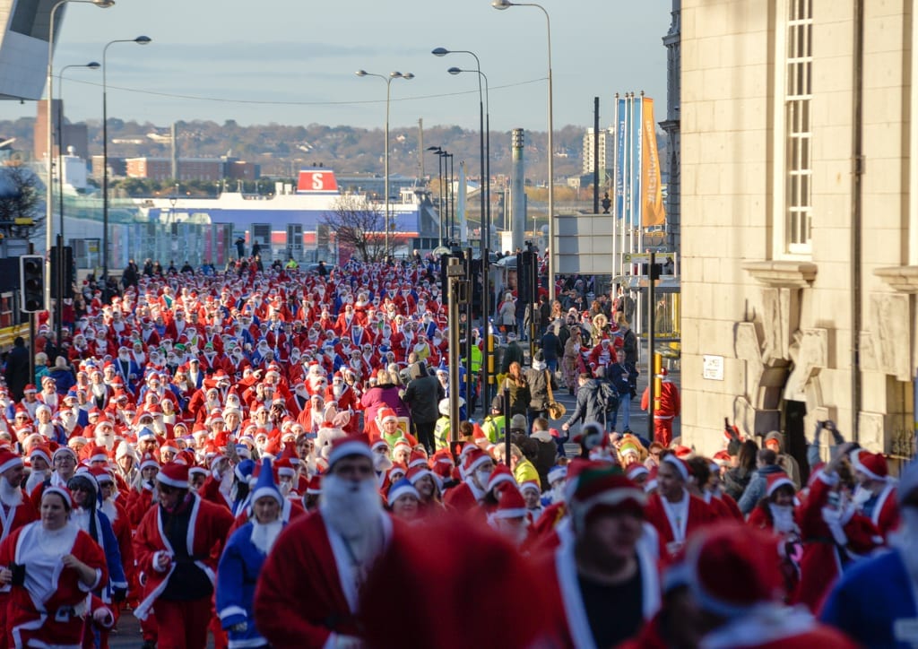 Countdown is on for the 15th Liverpool Santa Dash | The Guide Liverpool