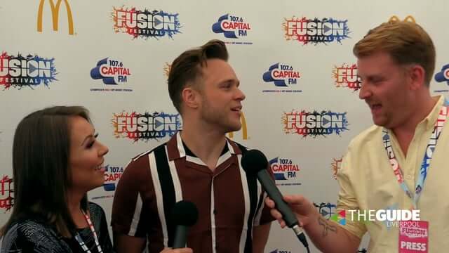 Olly Murs talks tours, career highlights, Brookside & more at Fusion Festival