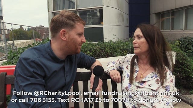 R CHARITY: This lady is a cancer survivor & raising funds for the new Breast Cancer Unit at the New Royal