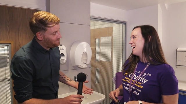 R CHARITY: We get a glimpse of what a patient’s room will look like at the New Royal
