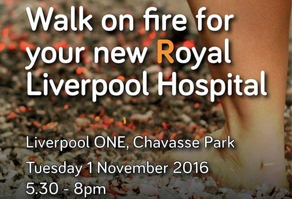 Watch as we find out about the charity fire walk for R Charity