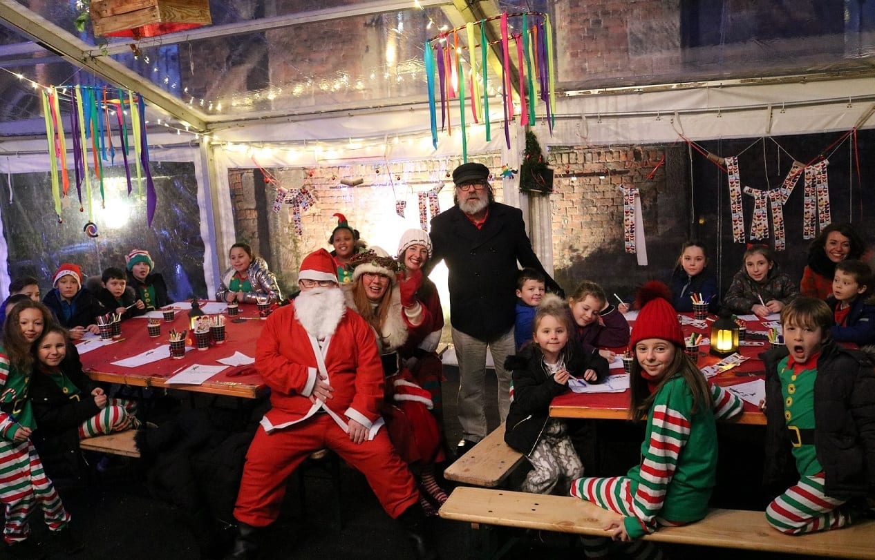 Winter Wonderland at Bombed Out Church has special visit from Ricky Tomlinson