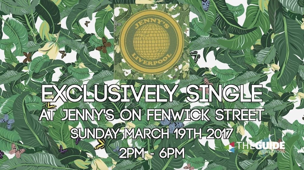 Singletons look no further… Exclusively Single Afternoons coming to Jenny’s Bar this Sunday