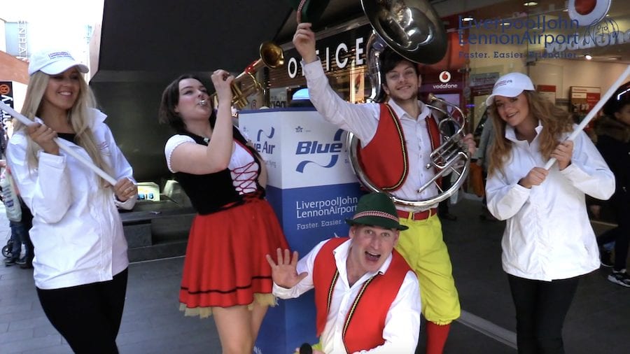 Win amazing prizes with Blue Air & Liverpool John Lennon Airport this weekend
