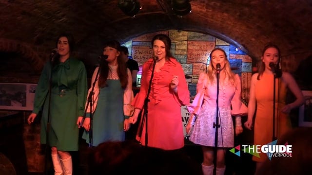 The cast of ‘Shout! The Mod Musical’ perform at The Cavern