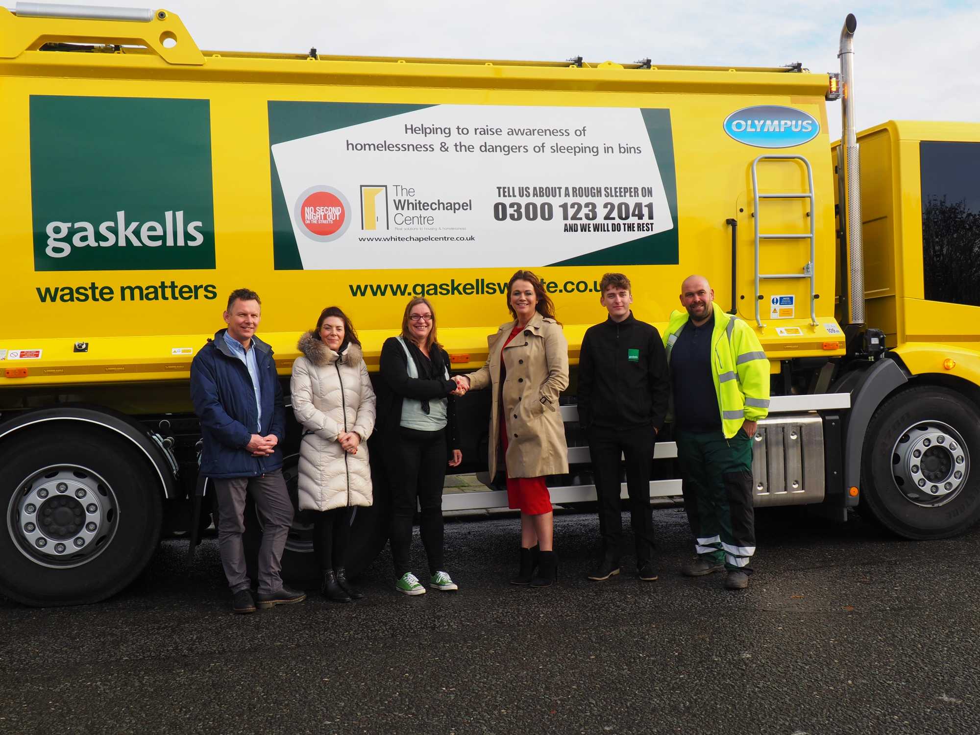 There’s a Charity Bin Truck Pull for Liverpool’s Whitechapel Centre this week