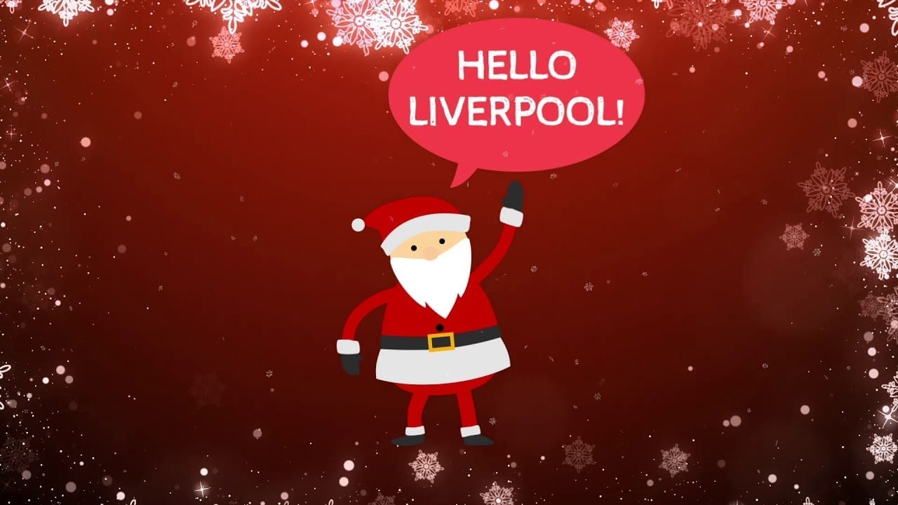 We managed to track Santa’s Sleigh and he spent more time in Liverpool City Region than anywhere else!