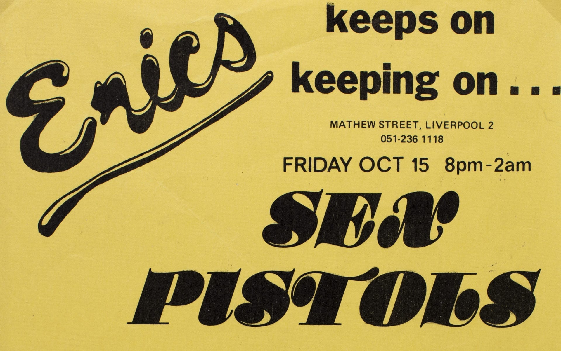 Punk lovers, there’s an exhibition opening at Central Library for you