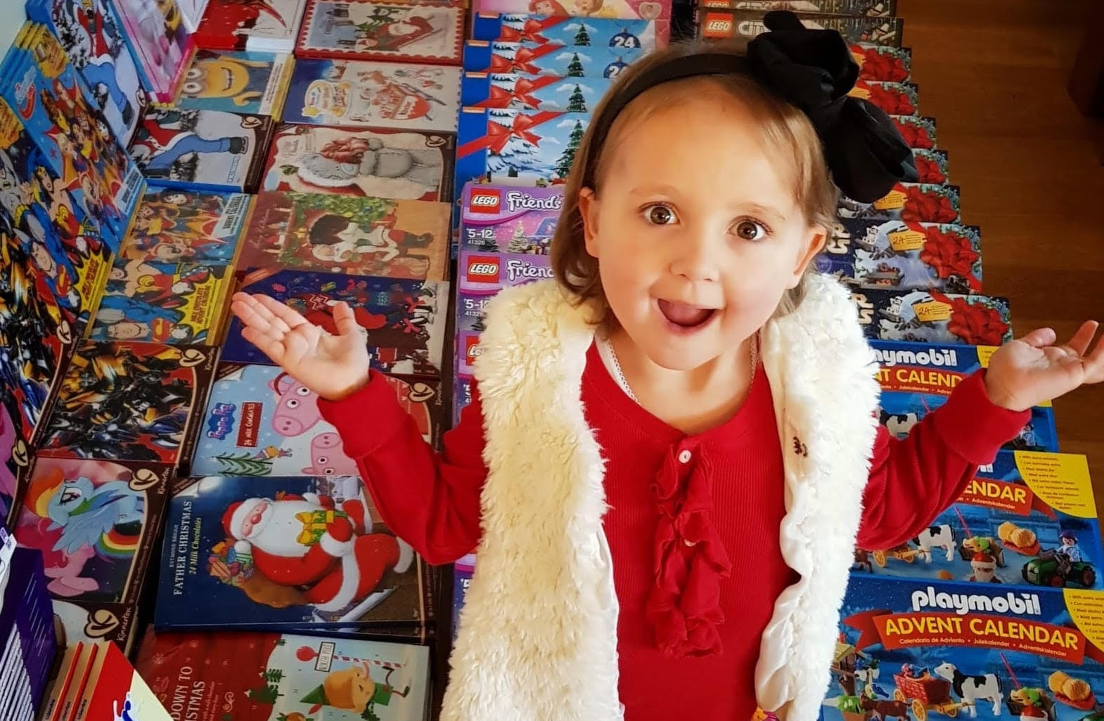 Aughton schoolgirl launches annual Advent calendar appeal