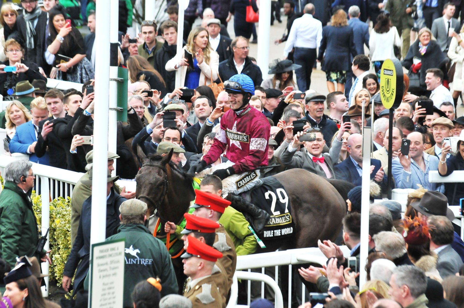 Photos: The winner of The Crabbies Grand National 2016