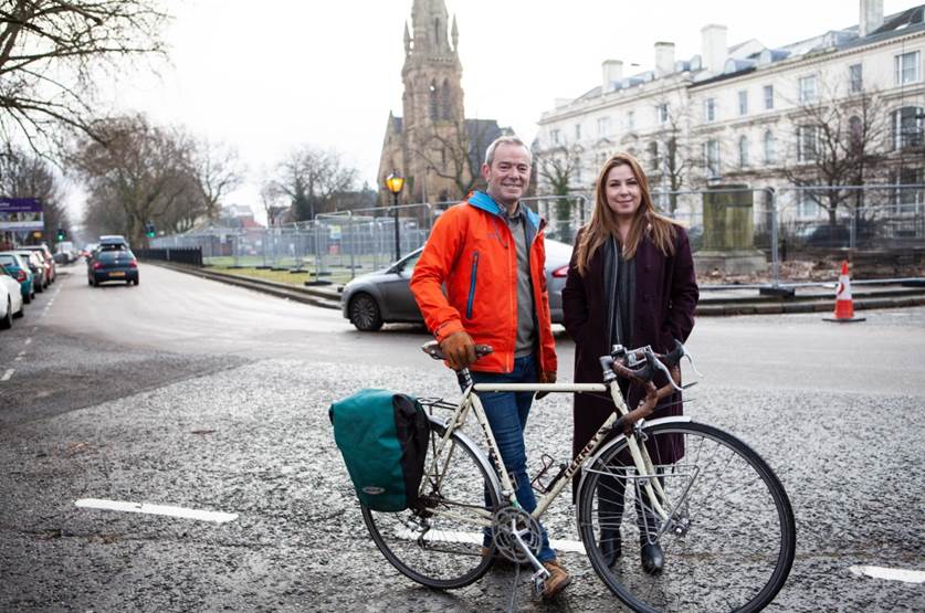 A new unique cycling path is coming to Princes Avenue