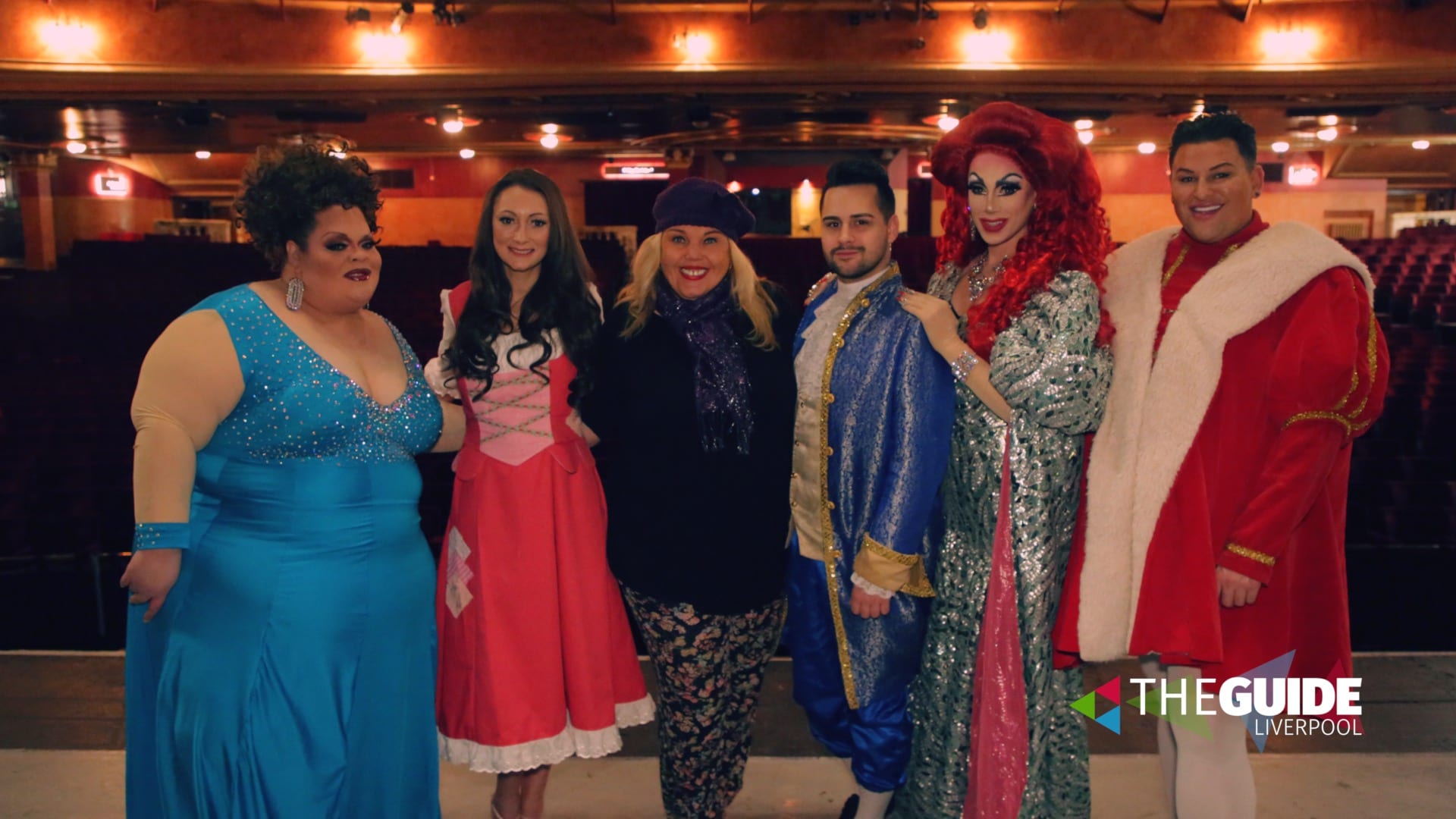 Watch as Lindzi meets Divina De Campo & co, who are starring in Sinderella at the Liverpool Empire Theatre