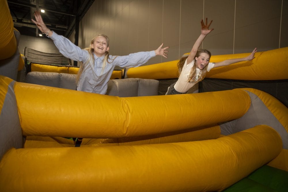 A huge ninja obstacle course is coming to the Exhibition Centre this month