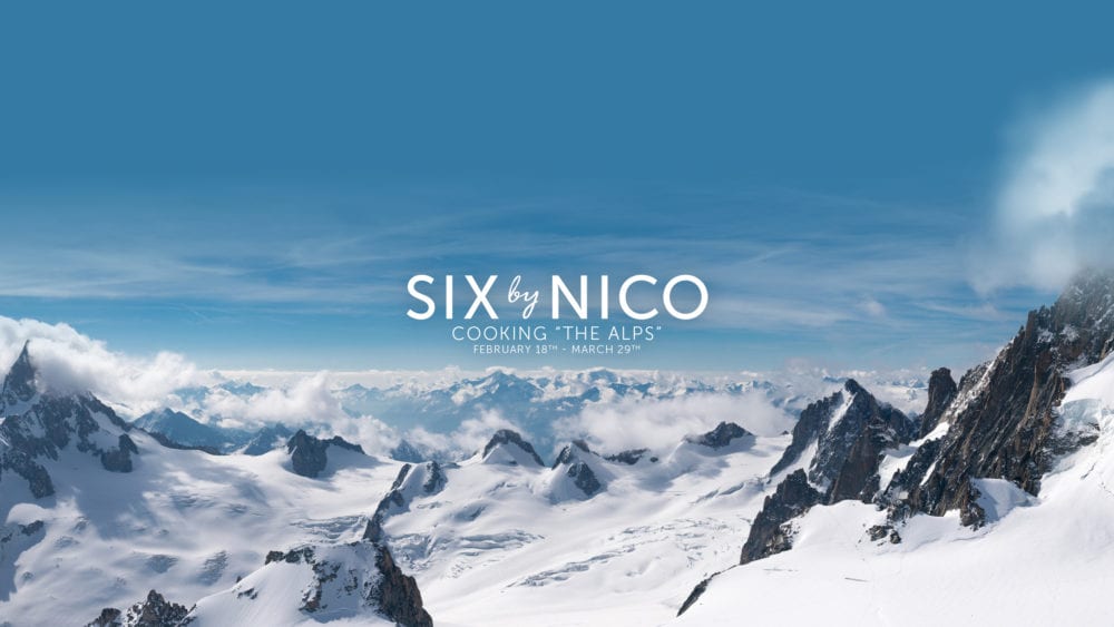 Have an adventure in ‘The Alps’ with the next menu at Six By Nico