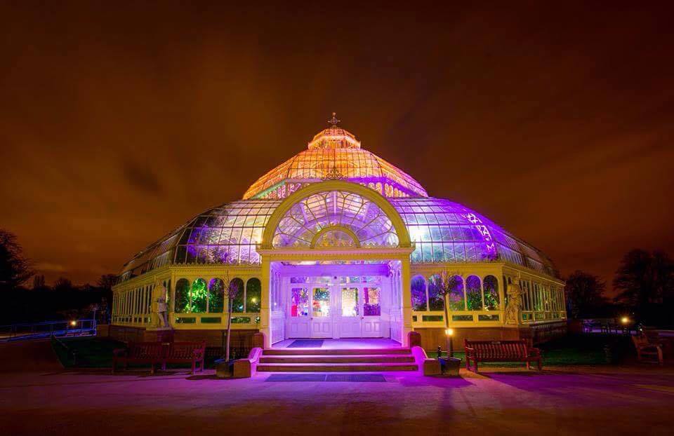 Party in the Palm House