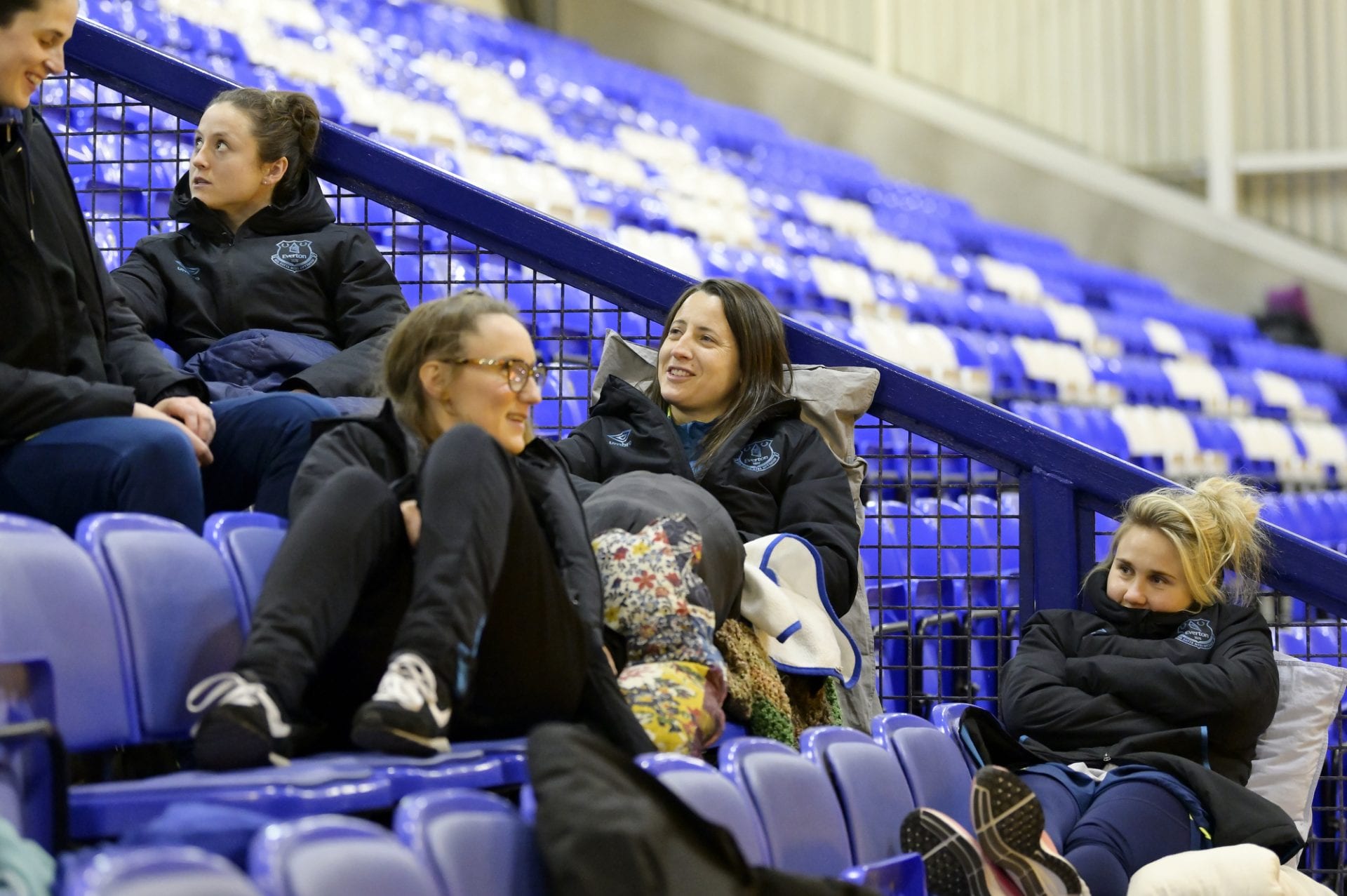 Everton Women and supporters raise over £23K at the Goodison Sleepout